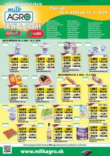 1. strana letáka Milk-Agro 29. 4. - 12. 5. 2026 Cash and Carry