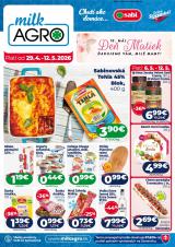 1. strana letáka Milk-Agro 29. 4. - 12. 5. 2026 