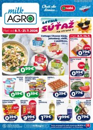 1. strana letáka Milk-Agro 8. 7. - 21. 7. 2026 